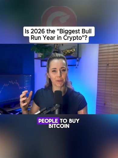 Lady walks through the bullish data, on-chain metrics, and macro trends that could make 2026 a defining year for Bitcoin, crypto, biggest bull run we ever witnessed #CryptoNews #Bitcoin #LadyofCrypto #MarketLab #market