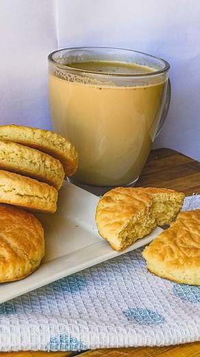 Biscuit Recipe ❤️ Ingredients 6 cups of flour 2/3 cup of sugar 500grams of Rama 5 teaspoon of baking powder Caramel essence 3 tablespoons of cremora 4 large eggs Method First you going to put in your Rama then beat it until it’s soft then add in your eggs and which until well combined, then add sugar,cremora and baking powder and mix well after that you going to add in your flour then mix well until the dough is well combined and it should not be sticky. After that dust some flour on the surface