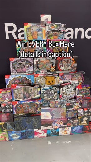Leonhart on Instagram: "Wanna win a Pokemon card tree? Win EVERY box in this video! Download the Rare Candy App! Scan your cards; 1 Scan = 1 Entry Visit RareCandy.com; 1 Add Card To Your Collection = 1 Entry Winner announced on @rarecandy socials January 1, 2026! It’s FREE to enter & UNLIMITED scans! Good luck 🍀 #pokemon #pokemoncards #pokemontcg"