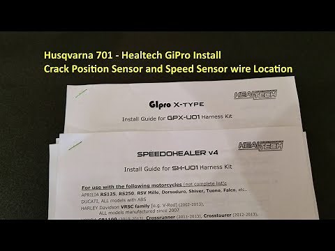 Husqvarna 701 Crank Position Sensor Location, HealTech GiPro Installation