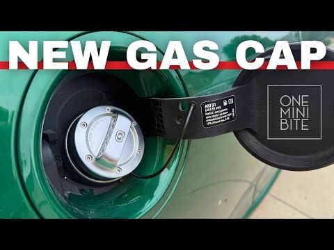 Installing My New Aluminum Gas Cap On My MINI Cooper