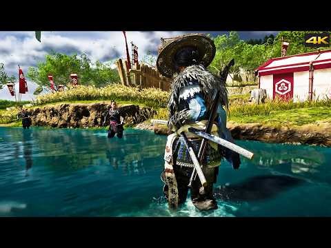 Ghost of Yotei - Insane Standoff Combat - PS5 4K