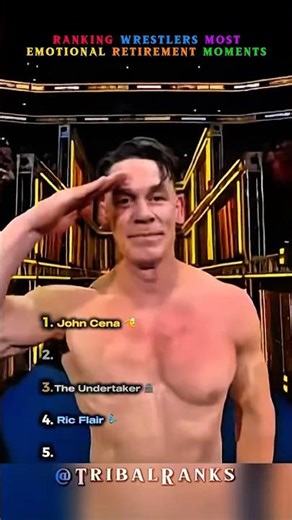 Ranking Wrestlers Most Emotional Retirements In WWE Moments #wwe #wwemoments #wrestlemania