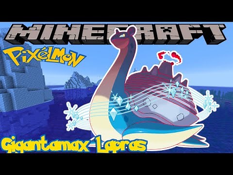 HOW TO FIND GIGANTAMAX LAPRAS IN PIXELMON REFORGED - MINECRAFT GUIDE - VERSION 9.1.6