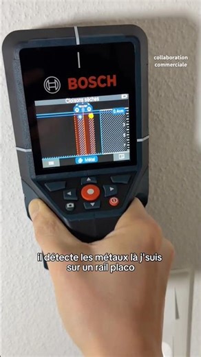 Scanner mural D-TECT 200 C @BoschProfessionalFR #boschprofessional