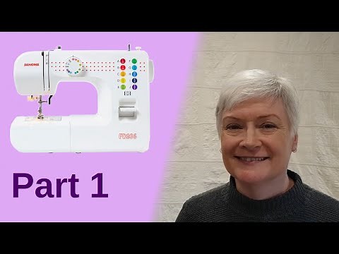 Janome FD206 or RE1306 | Threading and Basics