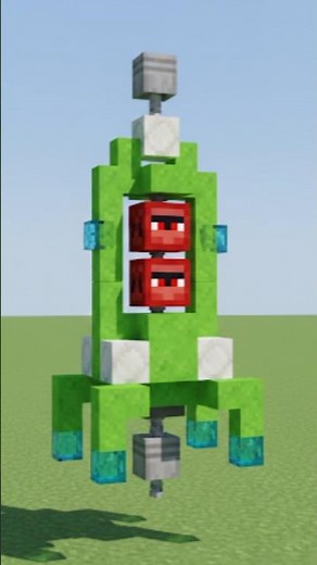 How to Build a Rocket in Minecraft 🚀