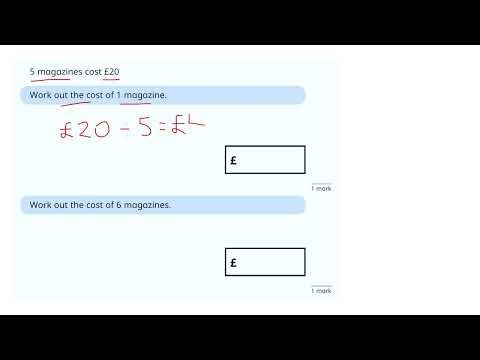 Direct Proportional Problems GCSE Foundation Tier Maths