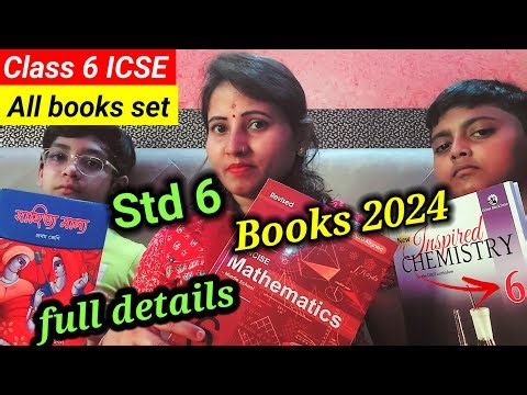 Class 6 ICSE Books 2024 | Icse books for class 6 | Std 6 books 2024 Unboxing Review & Price