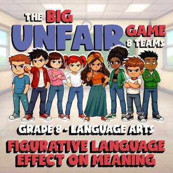 Figurative Language Effect on Meaning BIG UNFAIR GAME - Grade 8 ELA Review