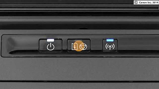 佳能喷墨打印机IP110执行打印头对齐