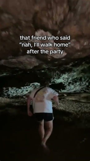 That One Friend After the Party 😂🌙 “I’ll Walk Home” Gone Wrong 😭#Relatable #FunnyMoments #PartyVibes