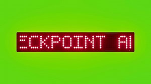 Download CHECKPOINT AHEAD PREPARE DOCUMENTS FOR INSPECTION Scrolling Red Dot Matrix LED Text Animation on Green Screen Seamless Loop for free