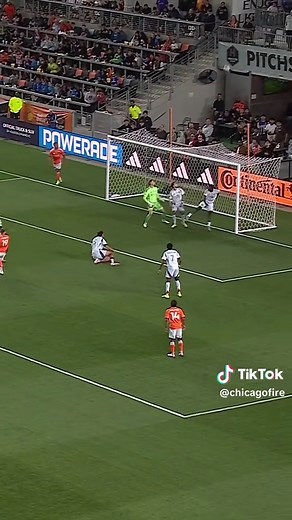 Offside? Onside? Doesn’t matter. Mbo’s there. #mbokazi #tlb #mls #soccer #chicago