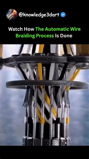 Watch How The Automatic Wire Braiding Process Is Done