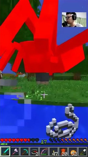 THE FORBIDDEN ENTITY APPEARED IN THE FOREST — Minecraft