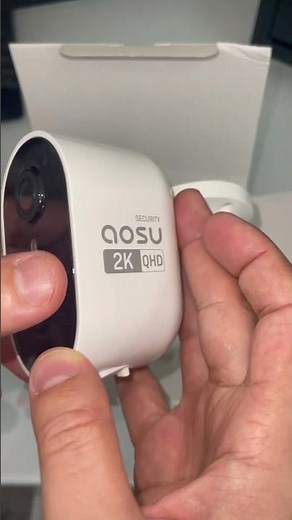 aosu outdoor security camera unboxing