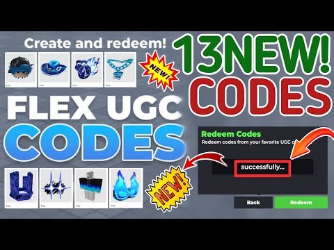 ⚠️ NEW ⚠️ ALL WORKING CODES For Flex UGC In April 2026 - Roblox Flex UGC Codes 2026