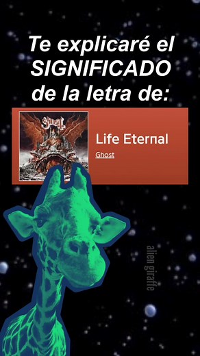 Significado de 'Life Eternal' de Ghost