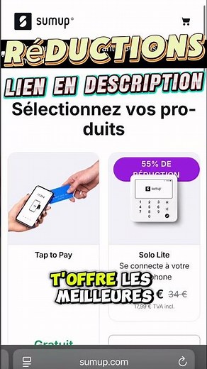 Comment obtenir des réductions sur SumUp ?