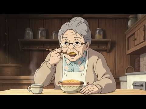 Grandma’s Cozy Kitchen Morning 🍞 | Slow Living Nostalgia (Ghibli Inspired)