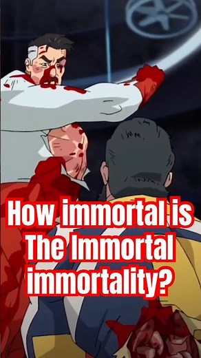 The Real Limits of The Immortal’s Immortality #invincible #theory