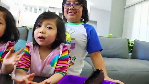 Ryan's Chocolate Challenge! Real vs Fake Edibles candy Pretend play!