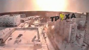 Ukraine says this video shows a Russian fighter jet being shot down.