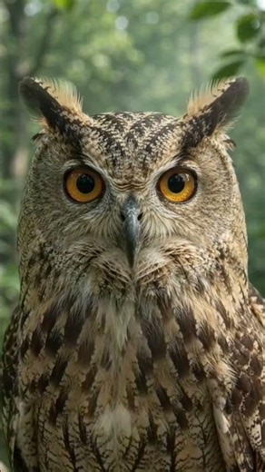 Great Horned Owl 🦉 | Silent Hunter of the Forest | Wildlife Documentary #Shorts #viral #wildlife