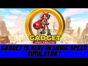 Playing Sonic speed simulator new update