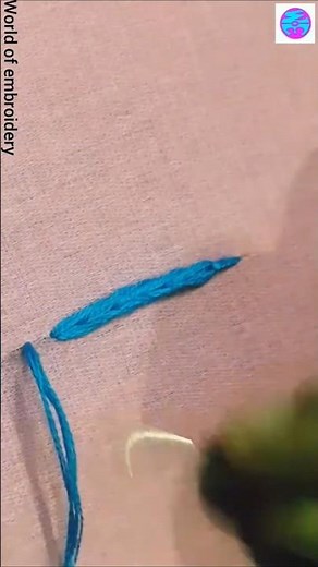 Heavy Chain Stitch Embroidery Tutorial | Beautiful Hand Embroidery Design for Beginners