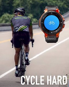 CYCLE HARDER WITH A WEARABLE MAP It’s gradually getting warmer—the perfect season for cycling is coming! Using Bikemap, you can check your position on the map as well as your speed, and where nearby repair station, charge station, ATM and Toilet are—all at your fingertips! Use Bikemap with PRO TREK smart for a better cycling experience! For app details go to https://www.bikemap.net/ For product details go to https://wsd.casio.com/ Like this post and share it! GO HARDER WITH A WEARABLE MAP | CASI