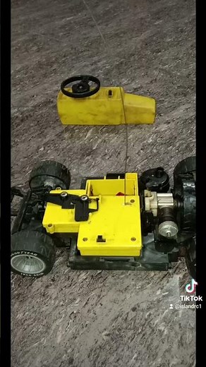 Vintage Cox Hobbies nitro car. .049 engine. Proportional steering. Bought new around 1980.