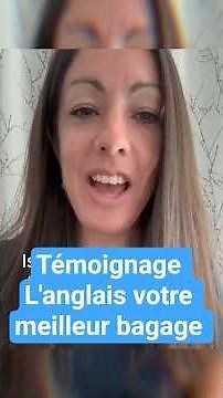 Témoignage Formation d'anglais pour débutante L'anglais votre meilleur bagage #coursdanglais