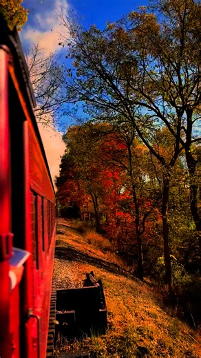 14K views · 453 reactions | Historic steam and fall colors. What better combination is there?  October is shaping up to be a beautiful month to ride one of our trains out of Pleasant Lake, Indiana or Hillsdale, Michigan. | Fort Wayne Railroad Historical Society | Facebook