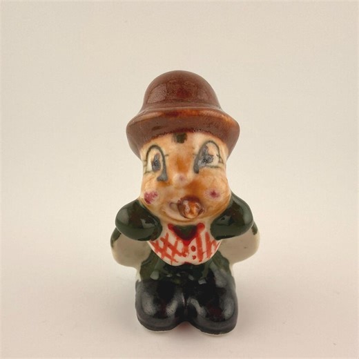 Vintage Occupied Japan Ladybug Figurine Anthropomorphic Bug Mini Ceramic 2" Hand Painted Kitsch 1940s - Etsy