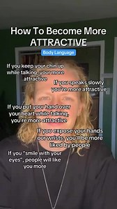 Body language techniques to be perceived as more confident and attractive #bl #bodylanguage #nlp #nlppractitioner #nlpcoach #bodylanguagetraining | Graysonpeterjay
