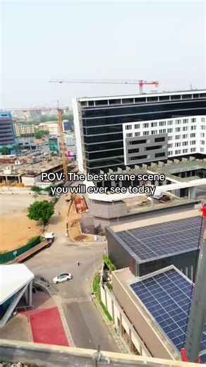 POV: The best crane scene you will ever see today