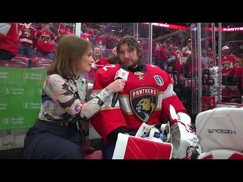 "It was a fun challenge." | Sergei Bobrovsky Postgame Interview | 6.8.24