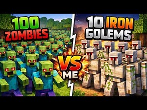 Minecraft Arena Challenge | Mob Battle | Vs Me