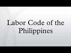 Labor Code of the Philippines