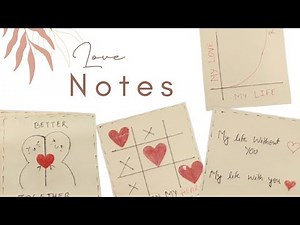 Love notes ❣️ #love #lovecards #handmade #craftideas #craft #giftideas #diy #lovegraph #papercraft