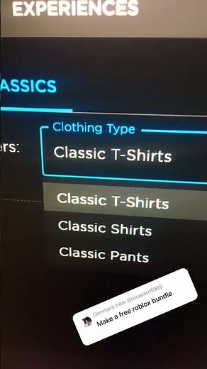 Make a free roblox bundle 🏃‍♂️