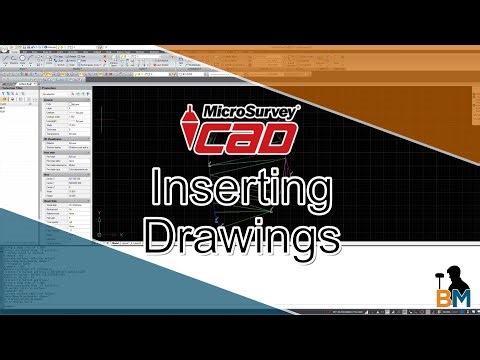 MicroSurvey MSCAD: Placing Pre-Fabbed Drawings | Bench Mark