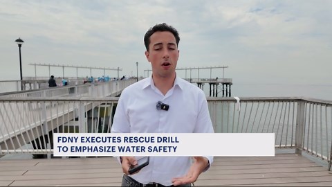 FDNY practices ocean rescues amid summer swim surge