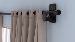 Curtain Rods No Drilling for Windows 30 to 45 Inches,5/8 Inch Diameter No Drill Small Curtain Rod Set with 3M Adhesive Brackets,Not Suitable for Painted Walls, White