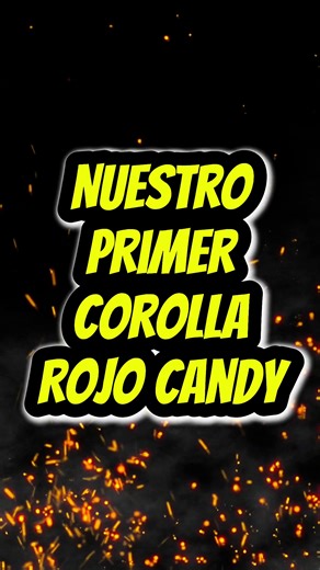 Cambio de color en Toyota Corolla al rojo candy