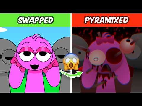 Incredibox Sprunki PYRAMIXED SWAPPED New MOD! Normal VS Horror Versions