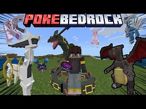 NEW! The Best Pixelmon Mod For Minecraft Bedrock is Back Pokebedrock Addon PE!