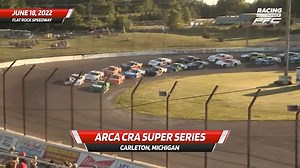 1.9K views · 101 reactions | VIDEO: The ARCA CRA: Champion Racing Association Super Series roared into Toledo and Flat Rock Speedways (Flat Rock Speedway) Saturday evening. Watch the highlights now on RacingAmerica.tv: https://www.racingamerica.tv/videos/highlights-arca-cra-super-series-at-flat-rock-6-18-22 | Racing America | Facebook